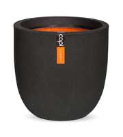 Planter Ball Smooth Black