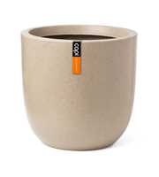 Planter Ball Waste Smooth Beige