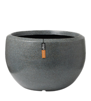 Vase Ball Arc Granite Antracit