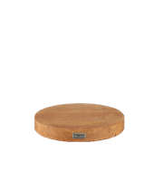 Hjulsæt I Træ/Castor Plate In Wood 
