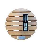 Coaster - Wheels 30 round FSC®100% eucalyptus