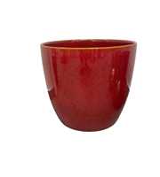 Egg Pot oxblood ceramic