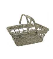Picnic Basket rattan w. foldable handles