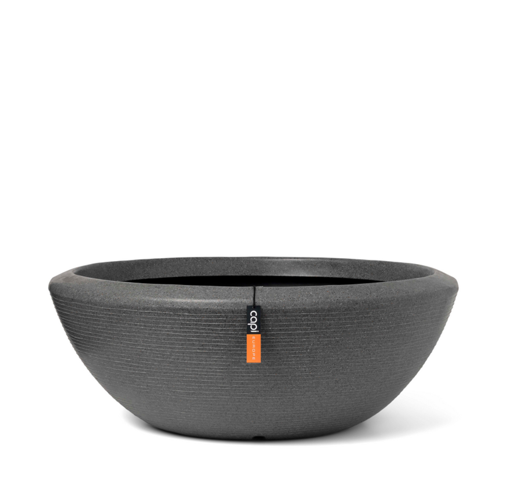 Bowl Low Arc Granite Antracit.
