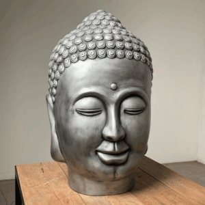 Buddha Silver Head.