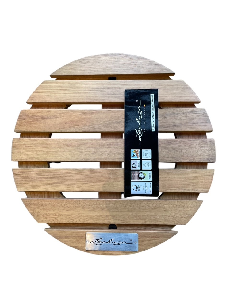 Coaster - Wheels 40 round FSC®100% eucalyptus.
