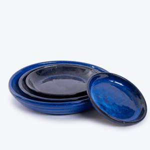 Saucer Blue Shiny set 4.