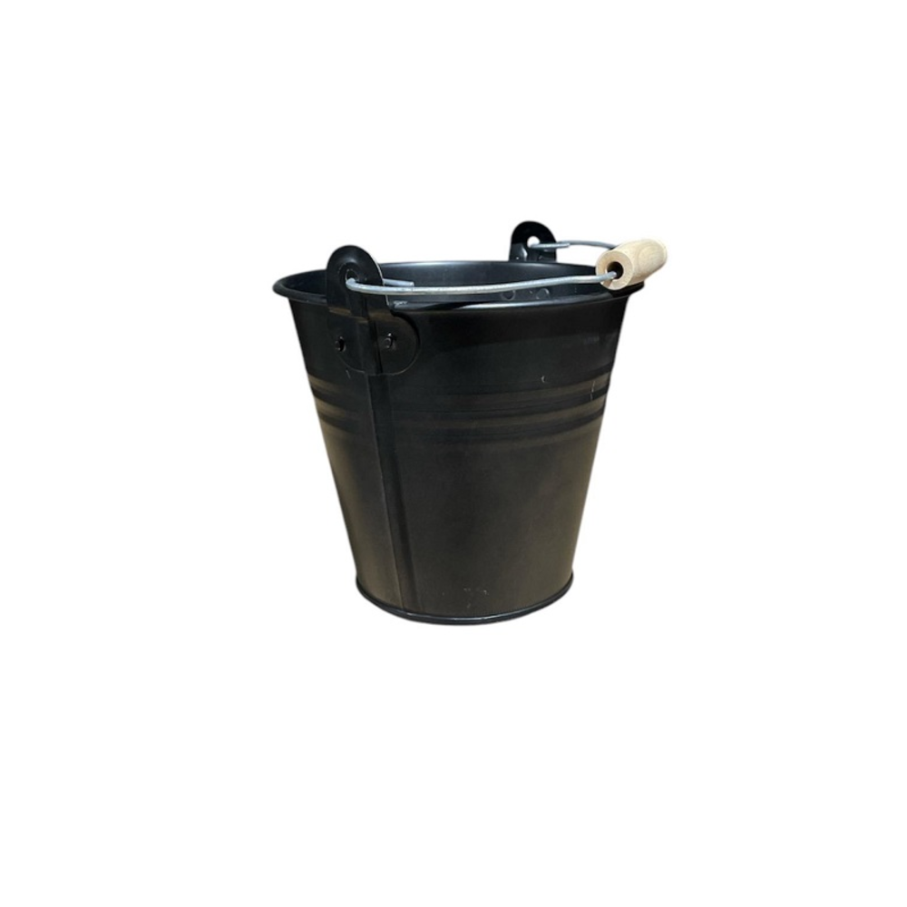 Zink Vintage Bucket Black 2L.