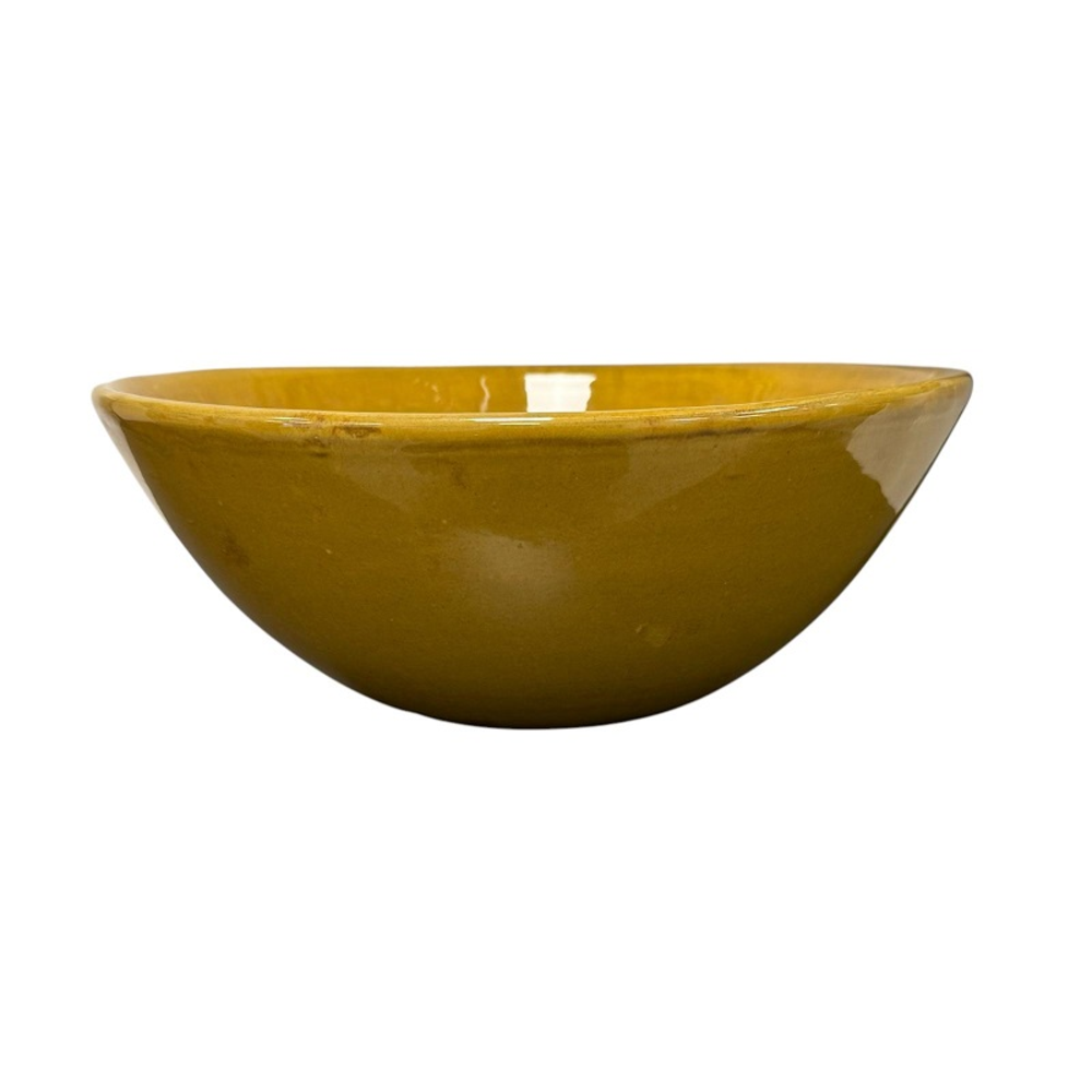 Grace Bowl honey ceramic.
