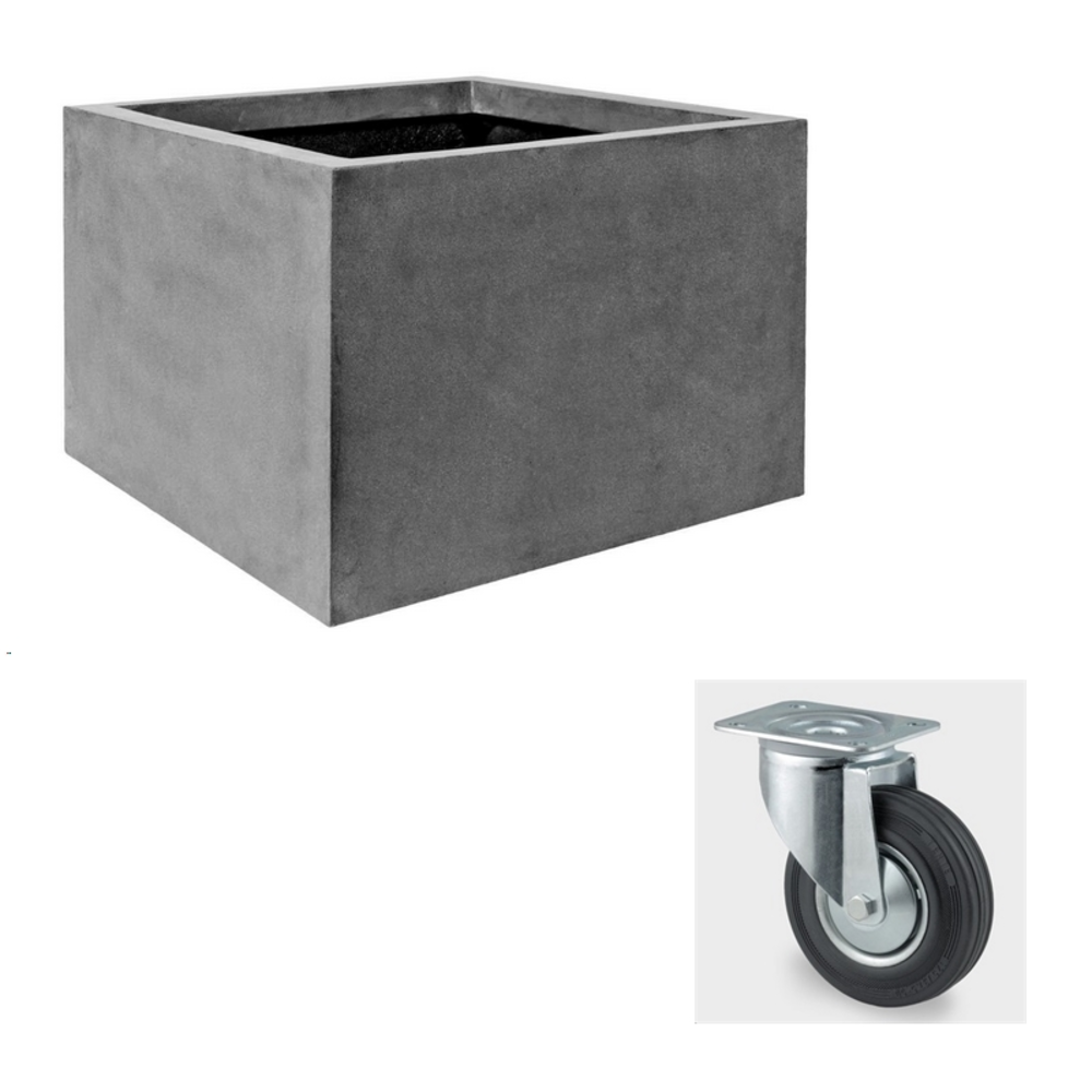 Cube incl. wheels.