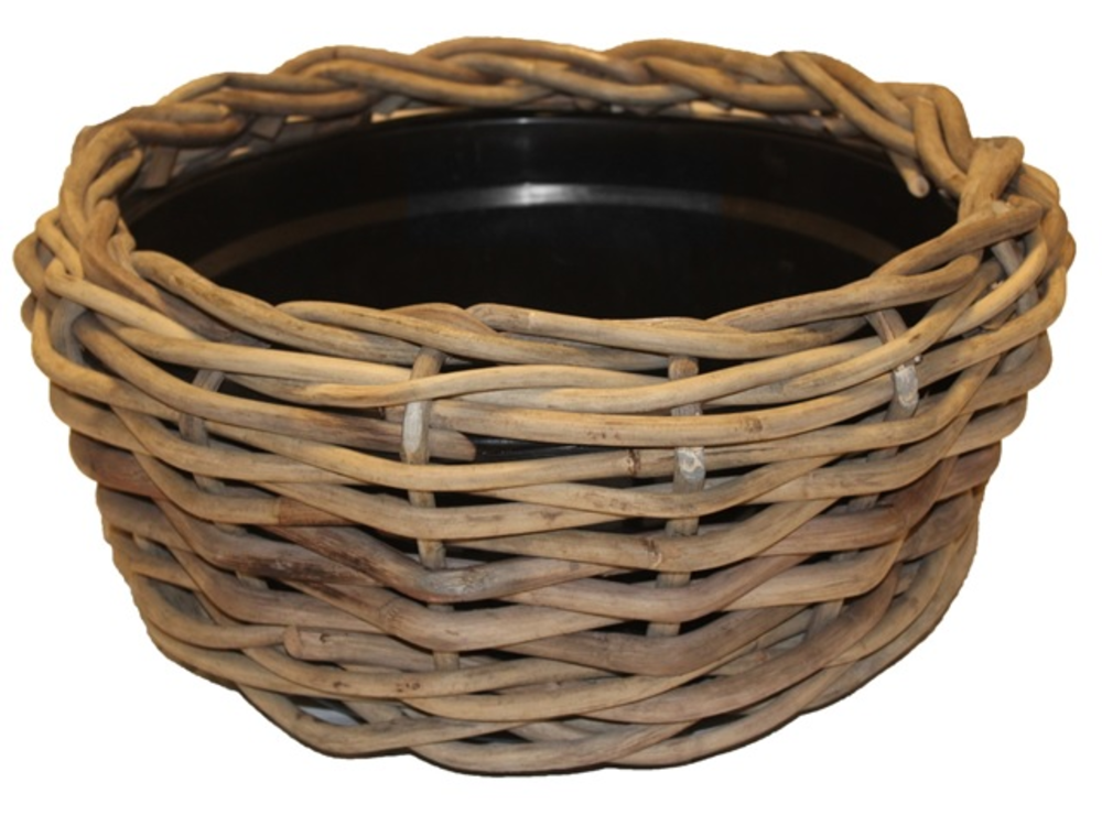 Drypot Low Rattan Bulky Ø56.