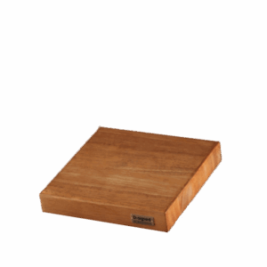 Hjulsæt I Træ/Castor Plate In Wood.