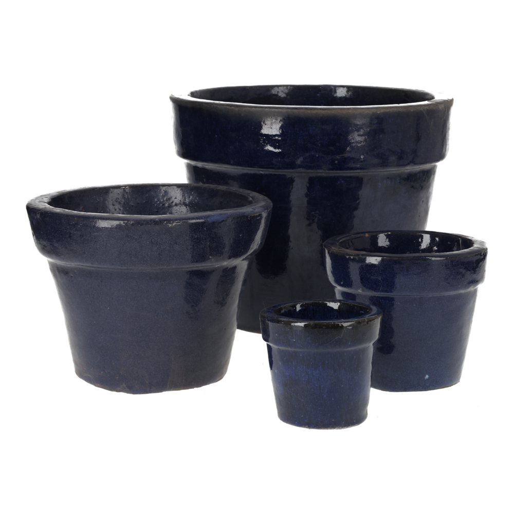 Korab Glazed Set 4 Blue.