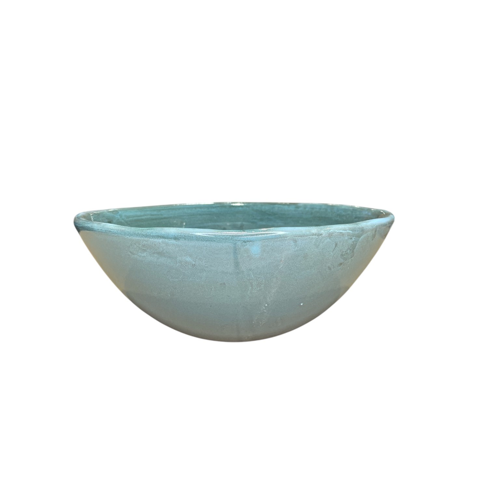 Grace Bowl moss green ceramic.