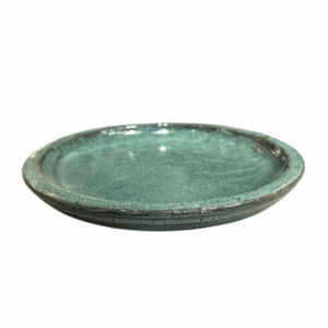 Saucer / underfad 29 Shiny Moss Green.