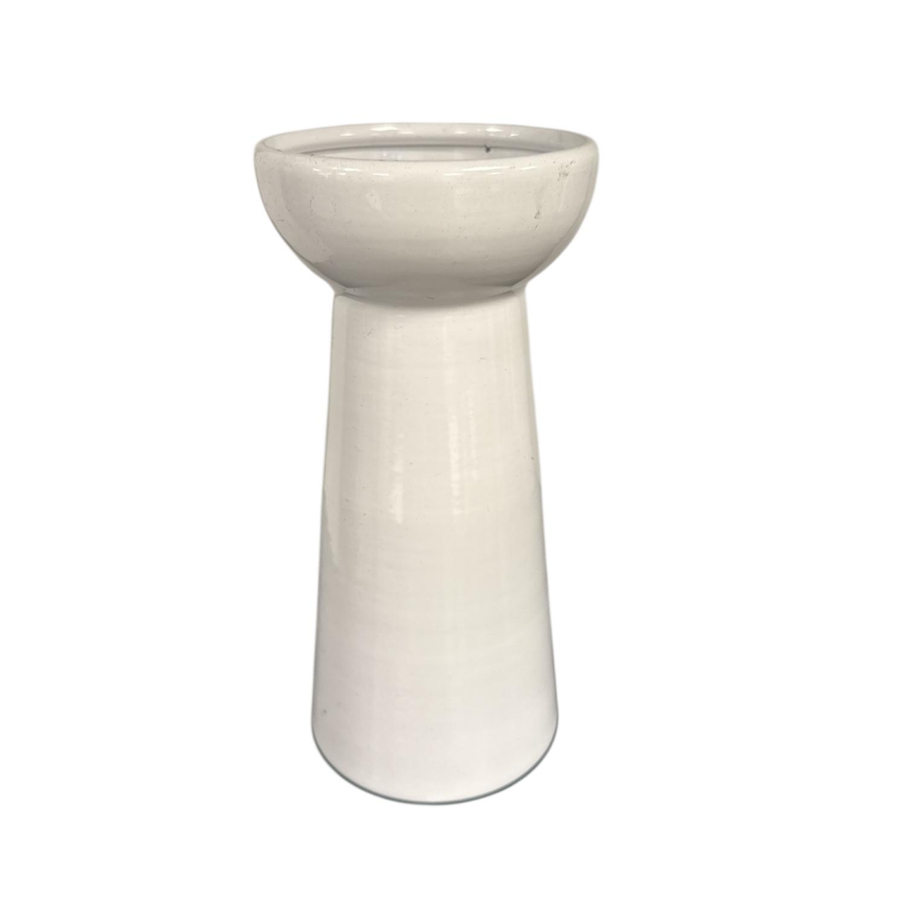 Hyacinth Vase High Linen.