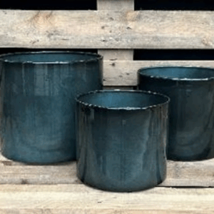 Pot Göta Cylinder w saucer