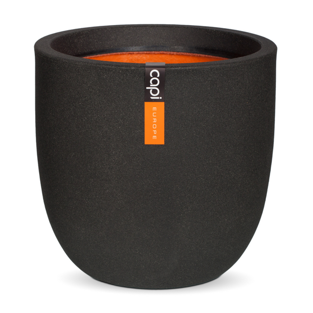 Planter Ball Smooth Black.