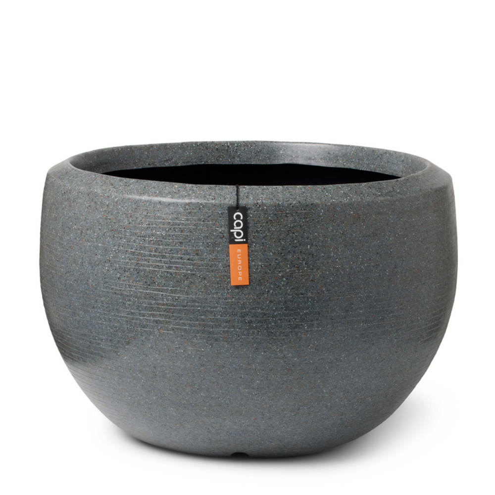 Vase Ball Arc Granite Antracit.