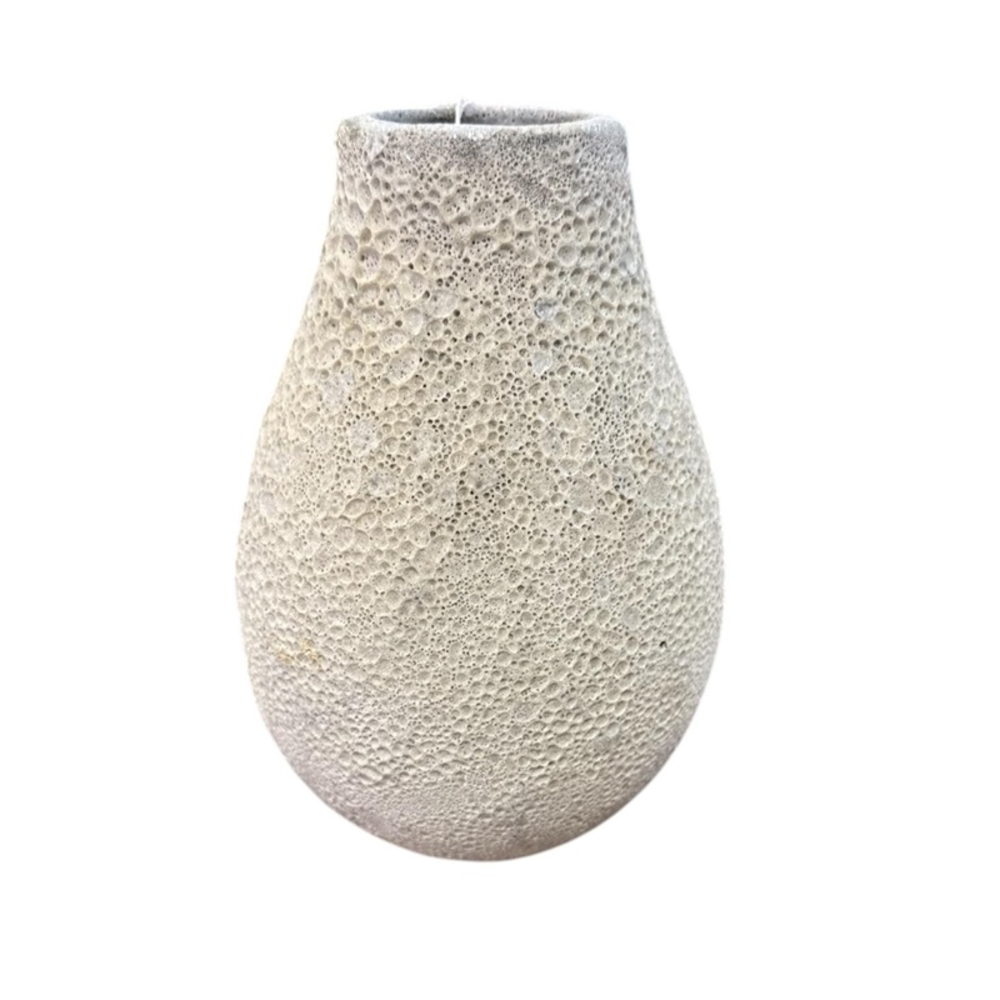 Vase Lava Balloon White Lava.