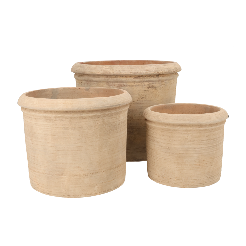 Sasso Antique Choco Terracotta Set3.