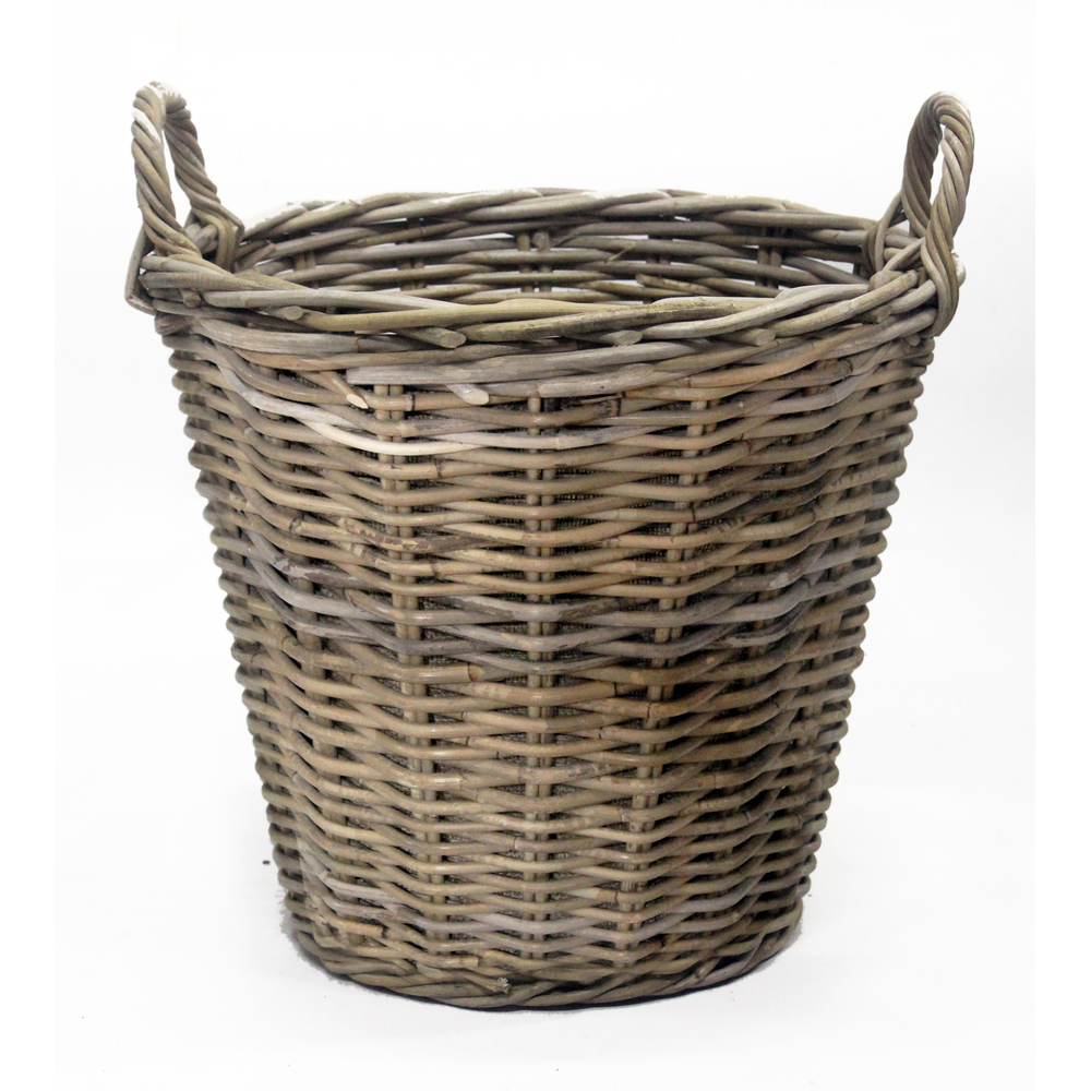 Planter Round Rattan incl plastic lining Ø50.
