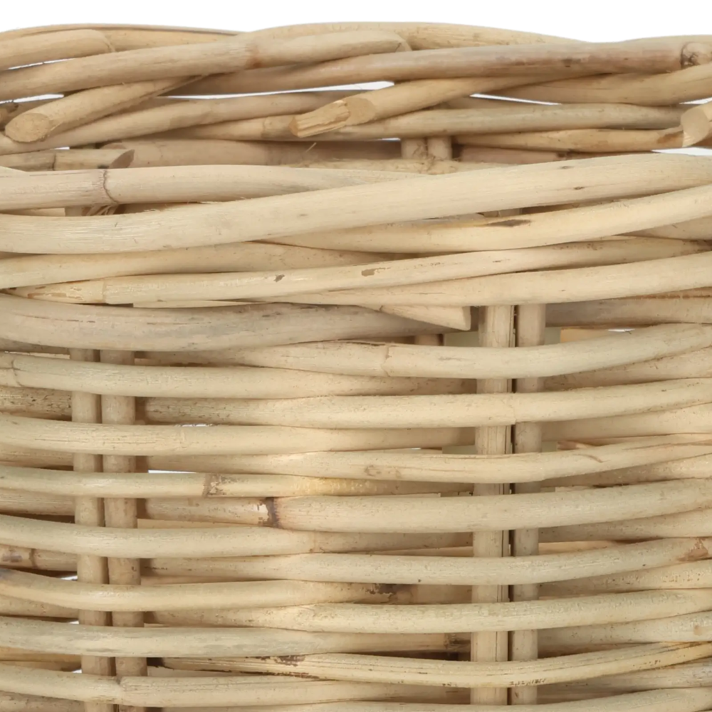 Closeup af Round Cylinder Rattan XL 40.