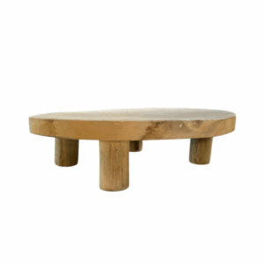 Teak Wood Pedestal.