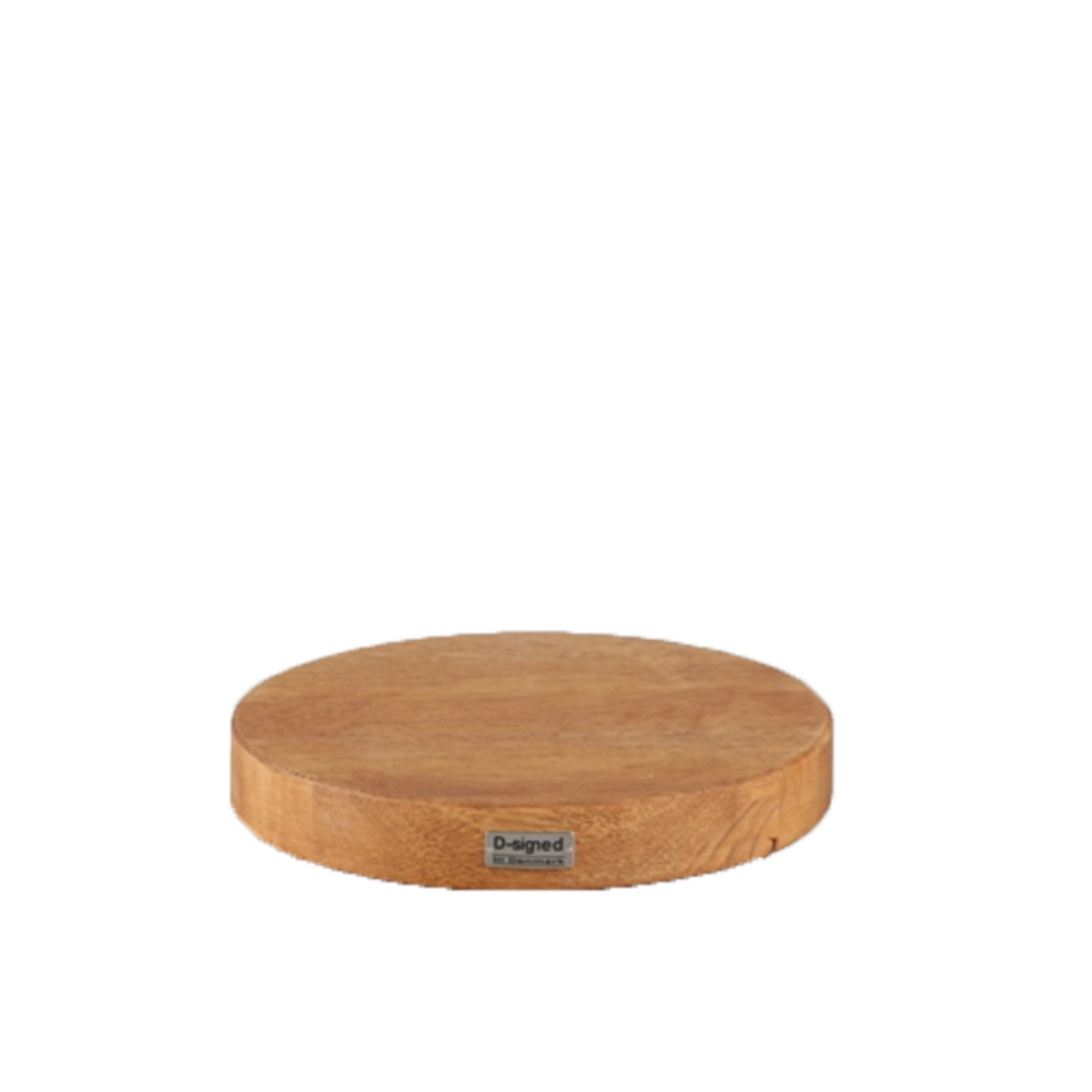 Hjulsæt I Træ/Castor Plate In Wood .