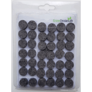 Filtdupper/Felt Ø15H7mm (42 Stk. Blisterpk.).