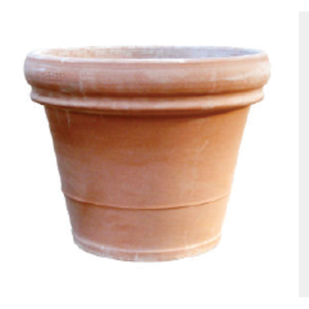 Doppio Bordo Terracotta Liscio Italy.