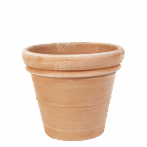 Heavy Rim Antik Terracotta Italy.