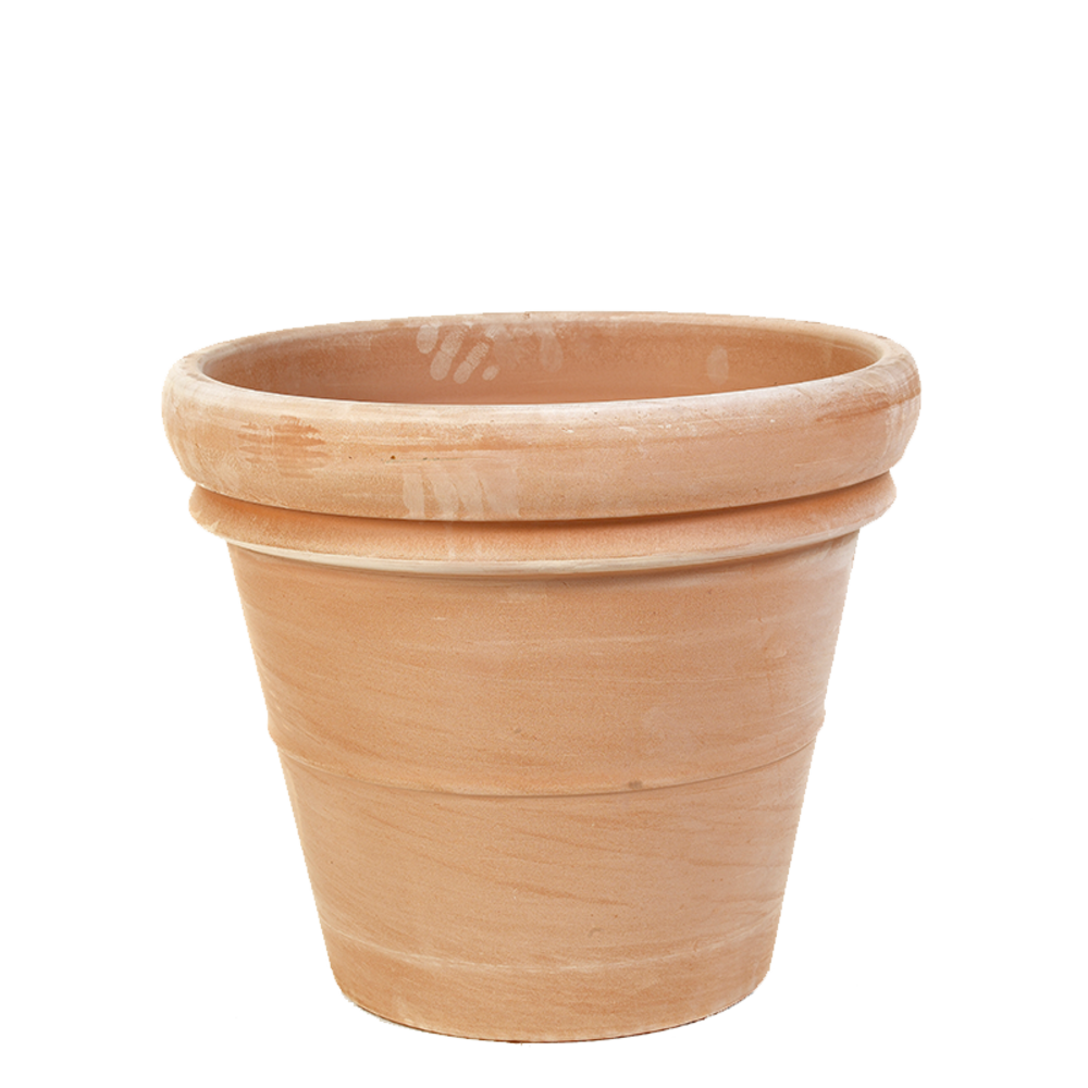 Heavy Rim Antik Terracotta Italy.