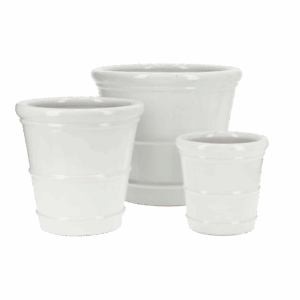 Conical Ring Glazed Ceramic set 3.