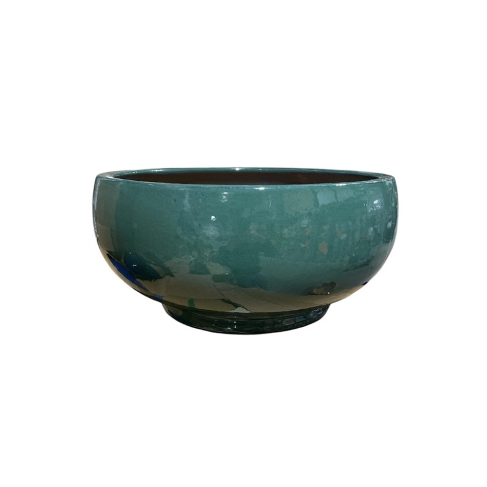 Noble Bowl Low Moss Green Set 4.