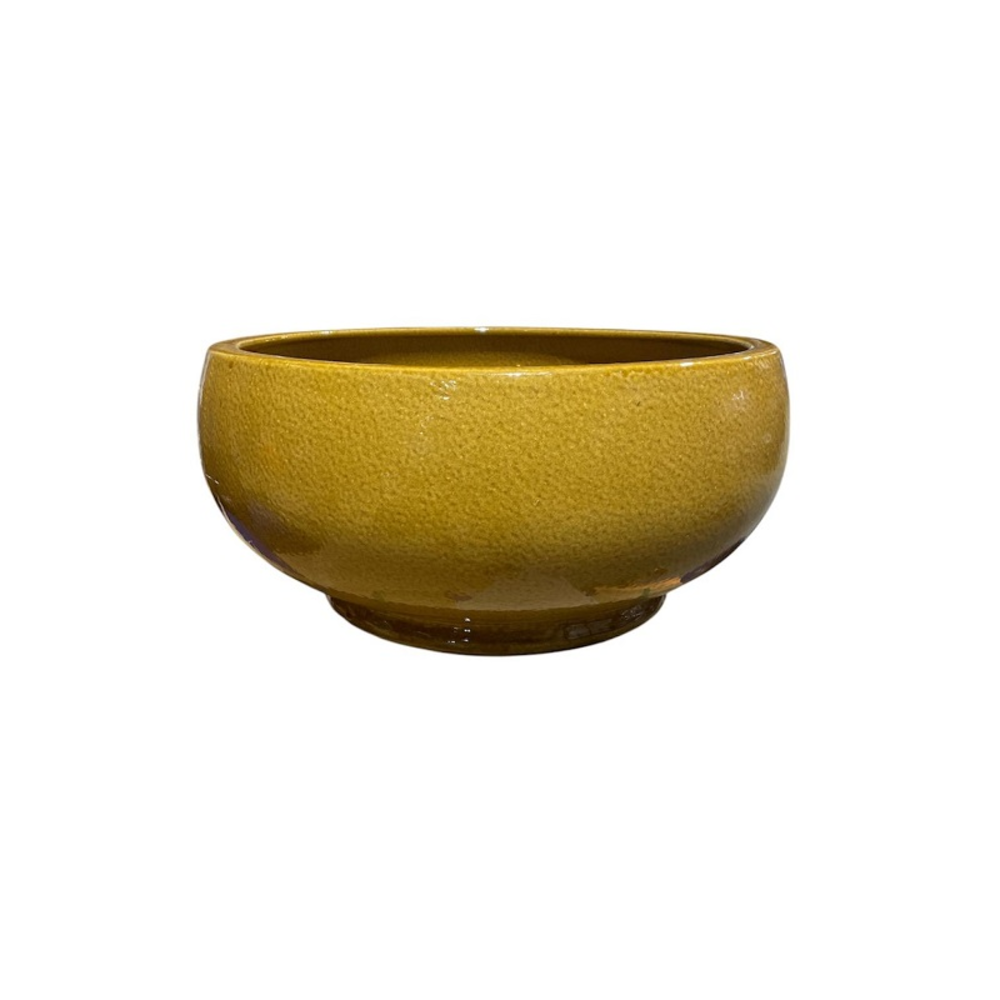 Noble Bowl Low Ochre Set 4.