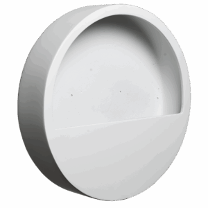 Wallhanger Cirkel Matte White.