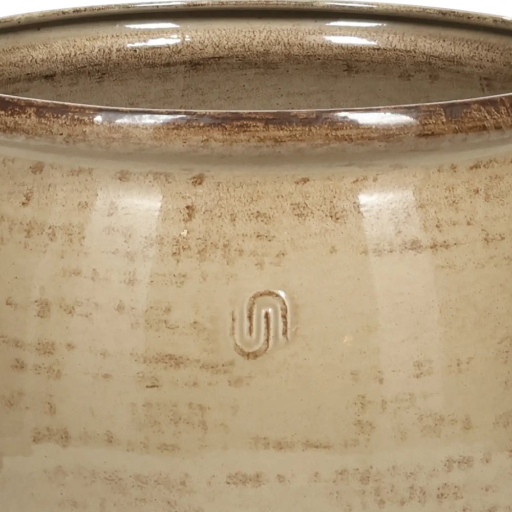 Closeup af Pot Bella Jar M.