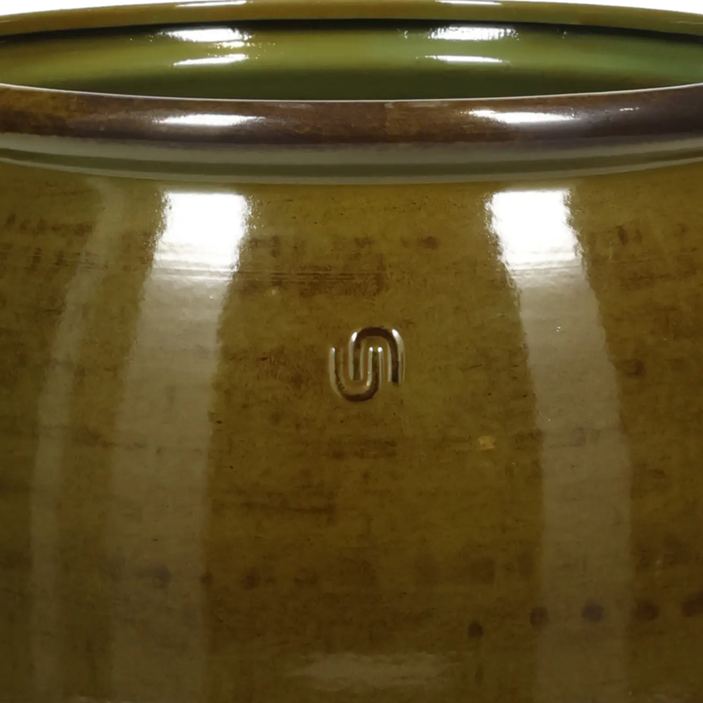 Closeup af Pot Bella Jar L.