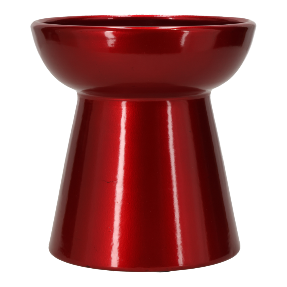 Amaryllis Vase Red.