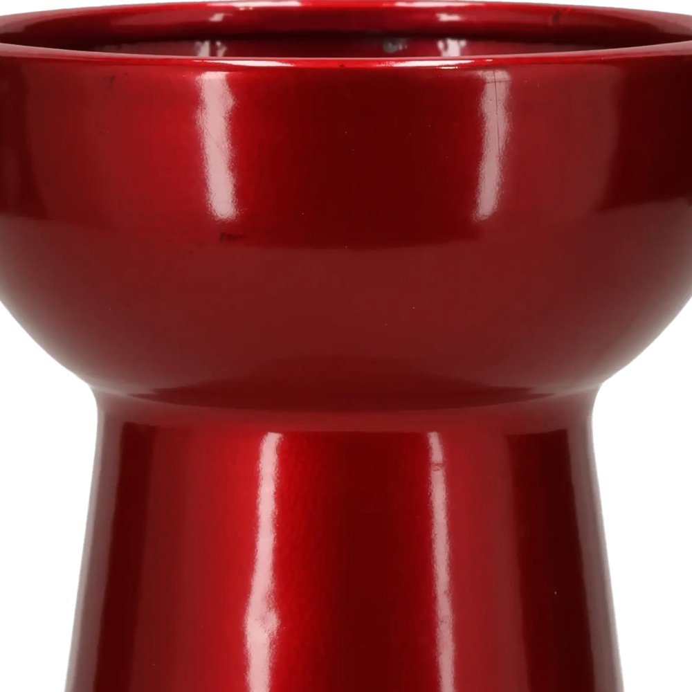 Closeup af Hyacinth Vase Red.