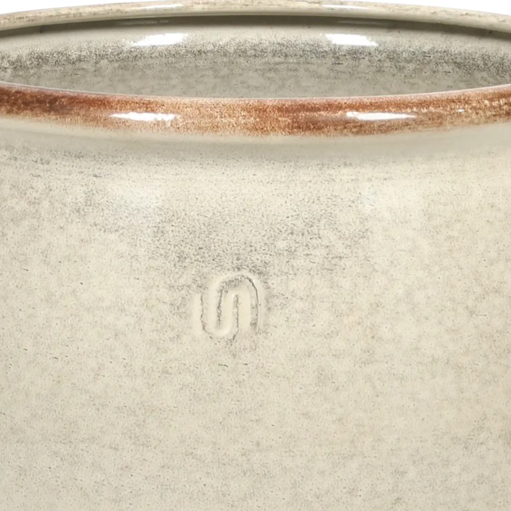 Closeup af Pot Bella Jar M.