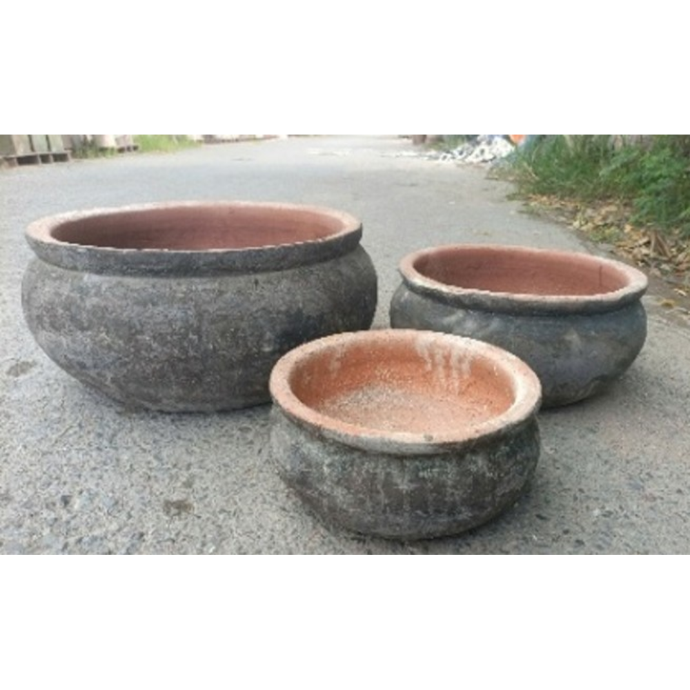 Antique Bowl Ceramic set 3.