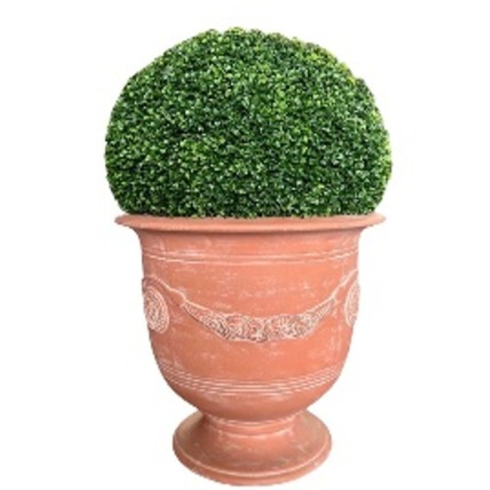 Fiberconcrete Urn planter set 2.
