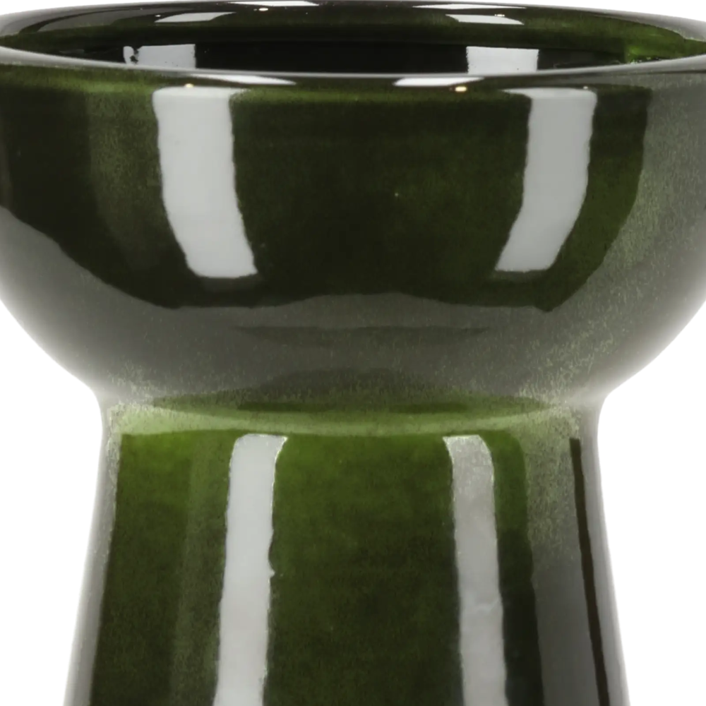 Closeup af Hyacinth Vase Green.