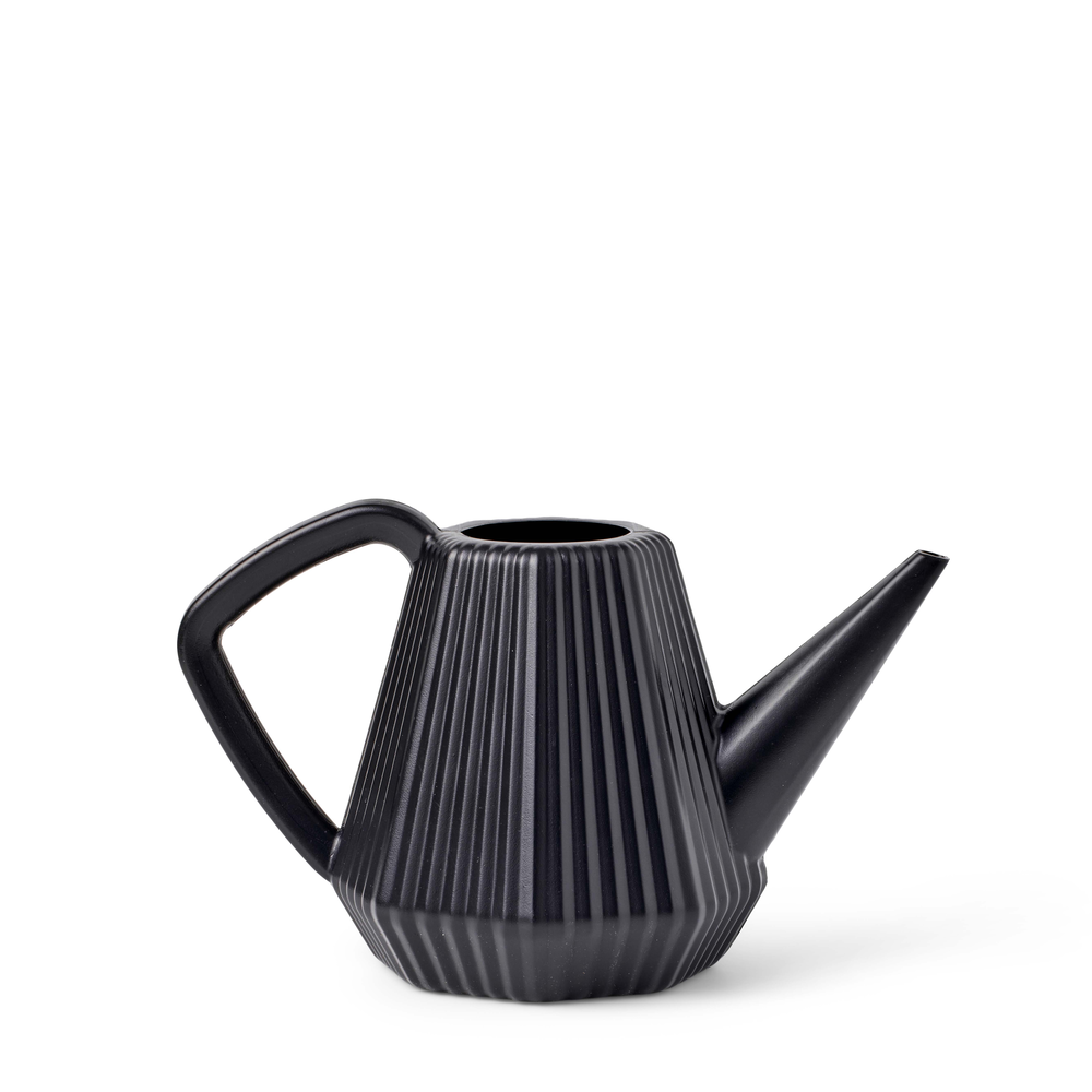 Watering can Doppio Groove 2L / Vandkande black.