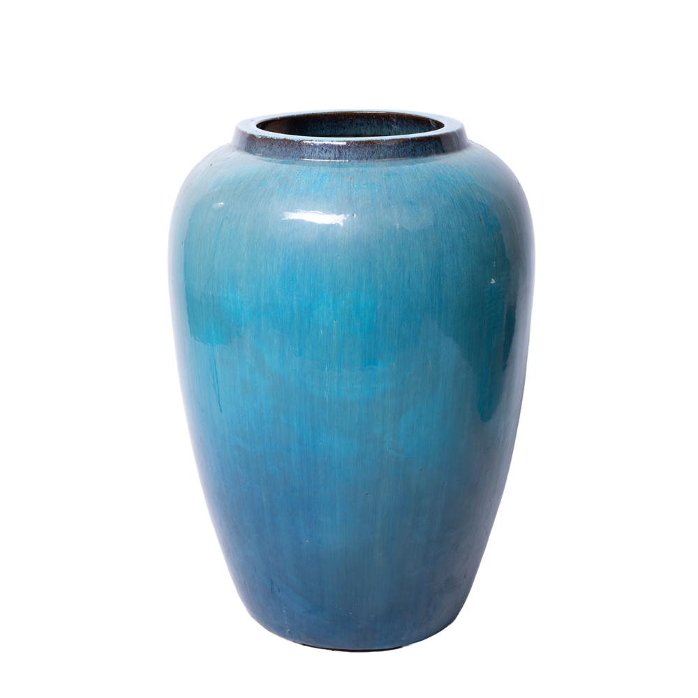Karakoram Glazed Ceramic Jar High.