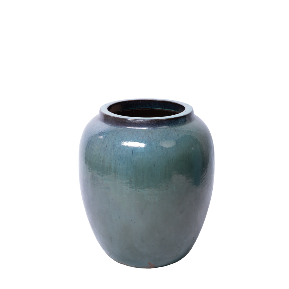 Karakoram Glazed Ceramic jar.