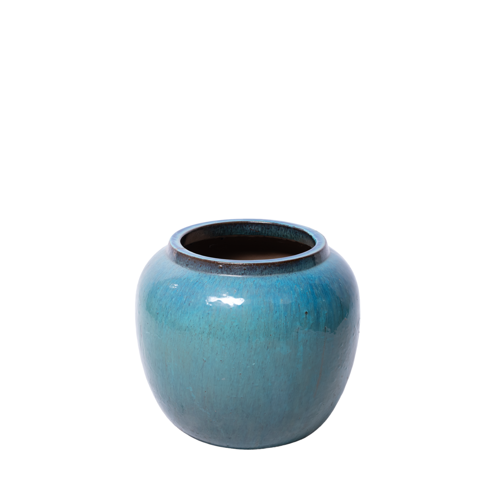 Karakoram Glazed Ceramic jar S.