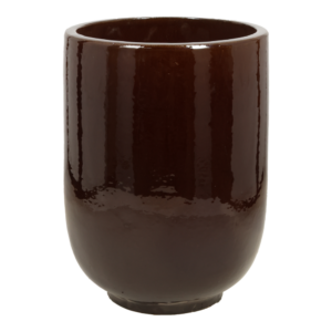 Seguro Ceramic Glazed Dark Brown.